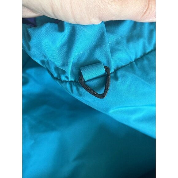 Columbia Womens Vintage Snow Pants 90s Turquoise Sz Large Snowboarding Skiing - Picture 8 of 11